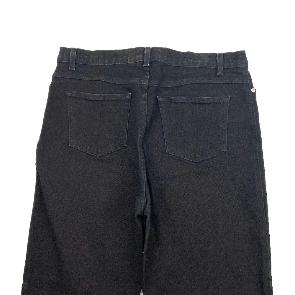 Style & Co Straight Leg Women's size 14 Black Denim Jeans - Picture 2 of 3